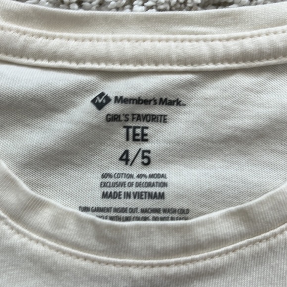 Members Mark girl long sleeve bundle. Size 4/5 - Picture 3 of 5